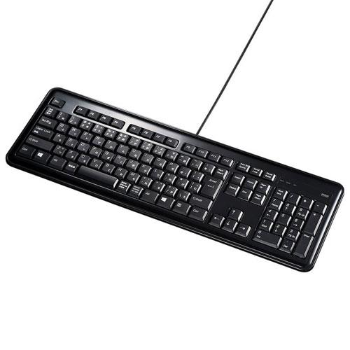 サンワサプライ SKB-SL21UHBK ブラック 有線キーボード 日本語109A配列