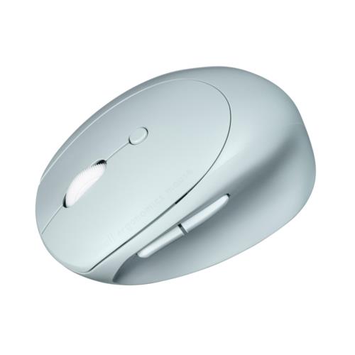 サンワサプライ MA-EBBS522BL ブルー 静音Bluetooth小型エルゴノミクスマウス 充電式･5ボタン