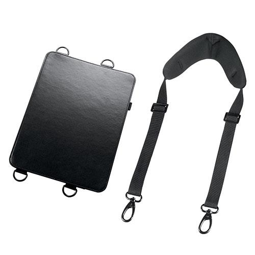 サンワサプライ PDA-IPAD2012BK iPad Pro 13インチ M4/2024 用スタンド･ベルト付きケース