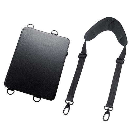 サンワサプライ PDA-IPAD2112BK iPad Air 13インチ M2/2024 用スタンド･ベルト付きケース