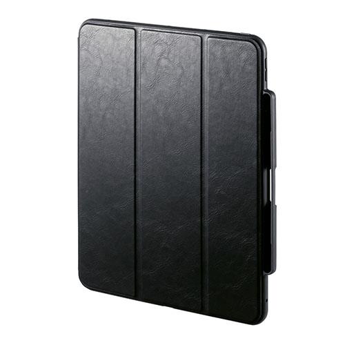 サンワサプライ PDA-IPAD2014BK(ブラック) iPad Pro 13ｲﾝﾁ(M4/2024) 用ﾀｯﾁﾍﾟﾝ収納ﾎﾟｹｯﾄ付きｹｰｽ