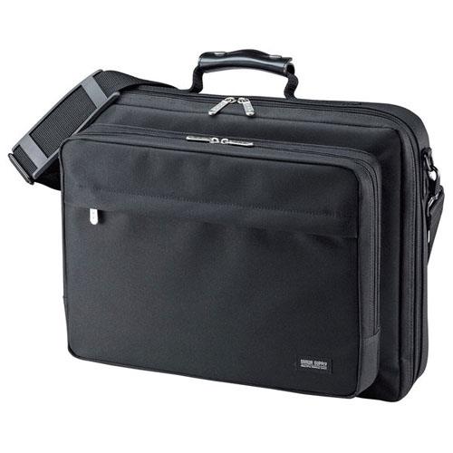 サンワサプライ BAG-U54BK2(ブラック) PCキャリングバッグ 15.6インチワイド対応 シングル