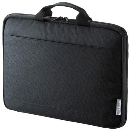 サンワサプライ IN-GH13BK ブラック 取っ手付きPCインナーケース 13.3インチワイド