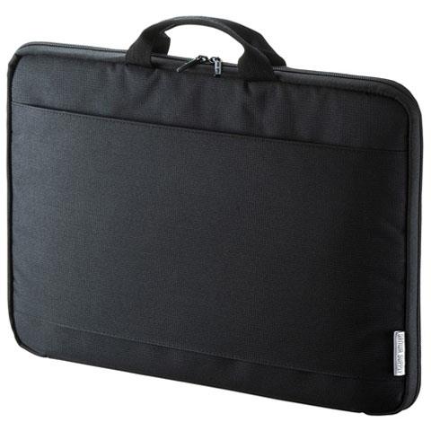 サンワサプライ IN-GH15BK ブラック 取っ手付きPCインナーケース 15.6インチワイド