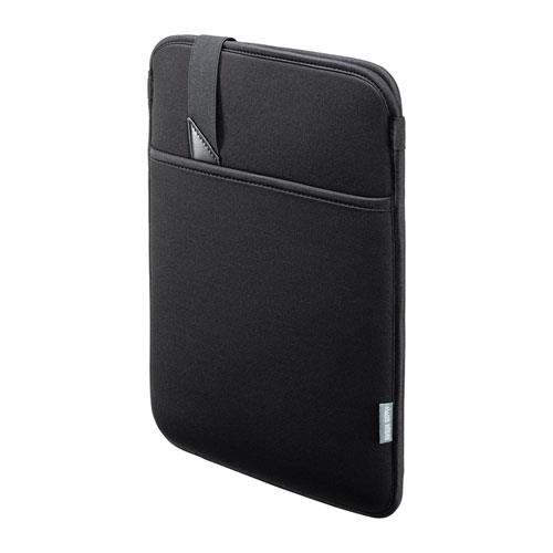 サンワサプライ IN-MACSL13BK ブラック MacBook用衝撃吸収インナーケース 13.3ｲﾝﾁ対応 ｽﾘｯﾌﾟｲﾝﾀｲﾌﾟ