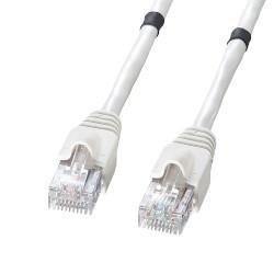 サンワサプライ KB-10T5-05CN(ホワイト) UTPエンハンスドカテゴリ5ハイグレード単線クロスケーブル 5m