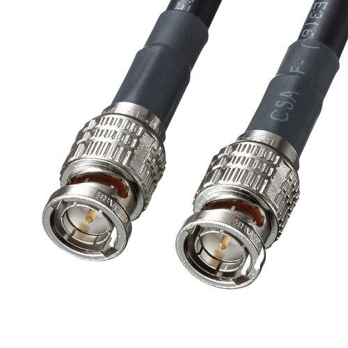 サンワサプライ KM-12SDI10 ブラック 12G-SDIケーブル 10m