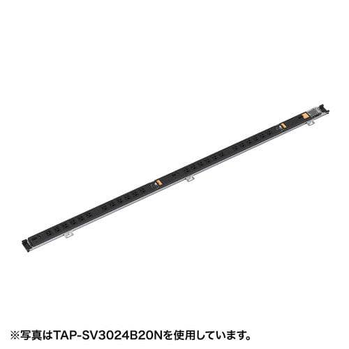 サンワサプライ TAP-SV3018B20N 19インチサーバーラック用コンセント 30A