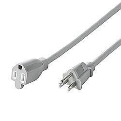 サンワサプライ TAP-EX253-2 電源延長コード 2m