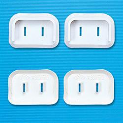 サンワサプライ TAP-PSC2N プラグ安全カバー