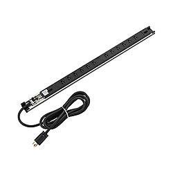 サンワサプライ TAP-SV2012 19インチサーバーラック用コンセント 20A 3ピン12個口 3m