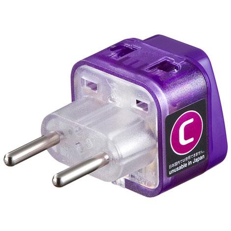 サンワサプライ TR-AD14 海外電源変換アダプタ Cタイプ