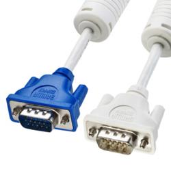 サンワサプライ KC-VM5K スリムディスプレイケーブルアナログRGB 5m