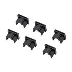 サンワサプライ TK-CAP5 AVジャックキャップ LANコネクタ用 6個