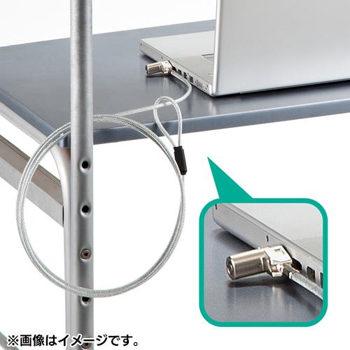 サンワサプライ SL-64 超小型シリンダセキュリティ