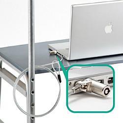 サンワサプライ 超小型シリンダセキュリティ eセキュリティ