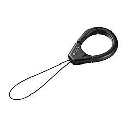 サンワサプライ DG-ST37BK(ブラック) フィンガーストラップ