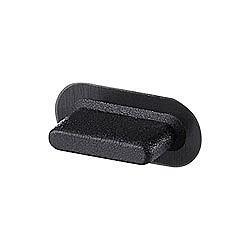 サンワサプライ PDA-CAP3BK ブラック Lightningコネクタカバー