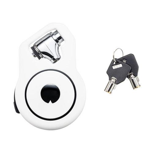 サンワサプライ SLE-41S 巻取り式ワイヤーセキュリティ･シリンダ錠