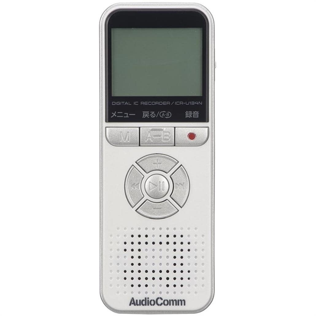 オーム電機(OHM) ICR-U134N デジタルICレコーダー 4GB