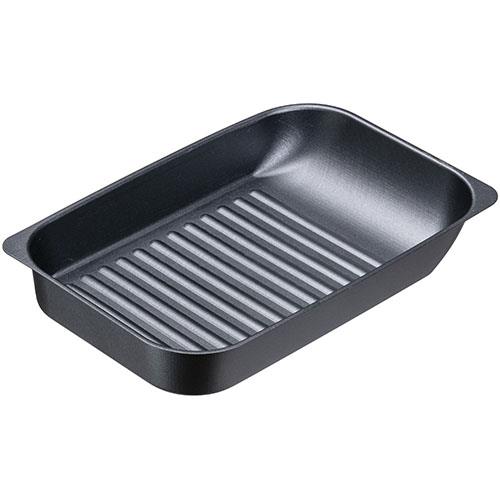 イシガキ産業 4211 グリル名人＋さんま焼きプレート 1.65L スチール プレート