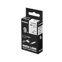 CASIO(カシオ) XR-9HMWE ネームランド 配線マーカーテープ 9mm