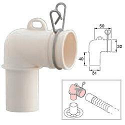 三栄 PH-554F 洗濯機用 排水トラップエルボ