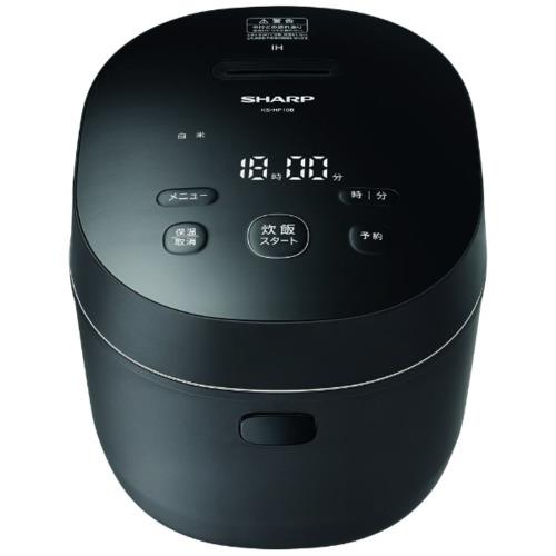 シャープ(SHARP) KS-HF10B-B ブラック 炊飯器 PLAINLY 5.5合
