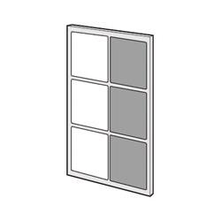 シャープ(SHARP) FZ-BX85DF 加湿空気清浄機用 脱臭 交換フィルタ― 1枚