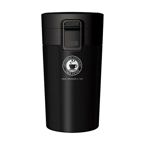 アスベル TL-290(ブラック) 真空断熱携帯タンブラー 290ml