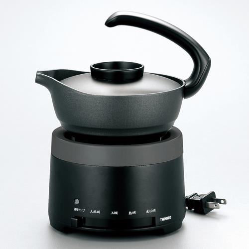 ツインバード(TWINBIRD) TW-D418B ブラック 酒燗器 さけかんき