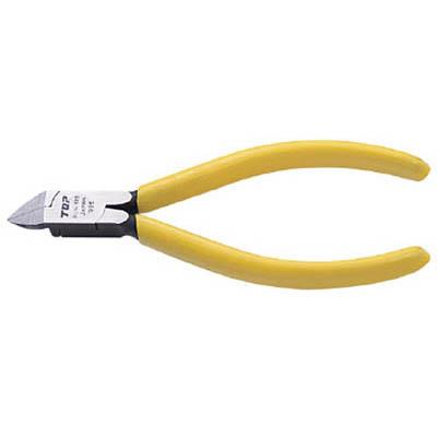 トップ工業 PLN-125R プラスチックニッパ バネ付 ストッパー付 125mm