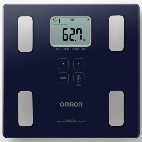 オムロン(OMRON) HBF-236-JDB ダークブルー 体重体組成計 カラダスキャン