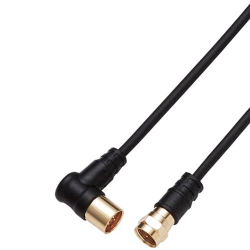 DXアンテナ 2JW3FLSB B DXアンテナ テレビ接続ケーブル 3m ブラック