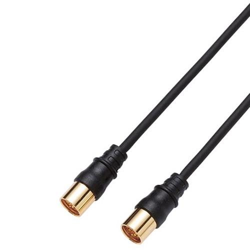 DXアンテナ 2JW2SSSB B DXアンテナ テレビ接続ケーブル 2m ブラック