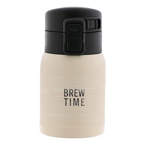 ベストコ ND-5124(クリーム) ワンタッチステンレスボトル 200ml ブリュー