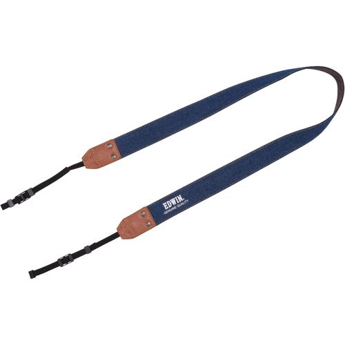 エツミ E-2509(ネイビー) EDWIN カメラストラップII