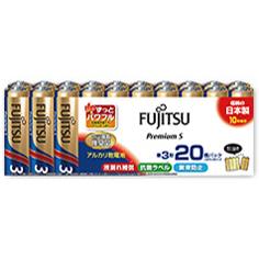 富士通(FUJITSU) LR6PS(20S) プレミアムS アルカリ乾電池 単3形 20個パック
