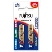 富士通(FUJITSU) LR03PS(2B) プレミアムS アルカリ乾電池 単4形 2個パック
