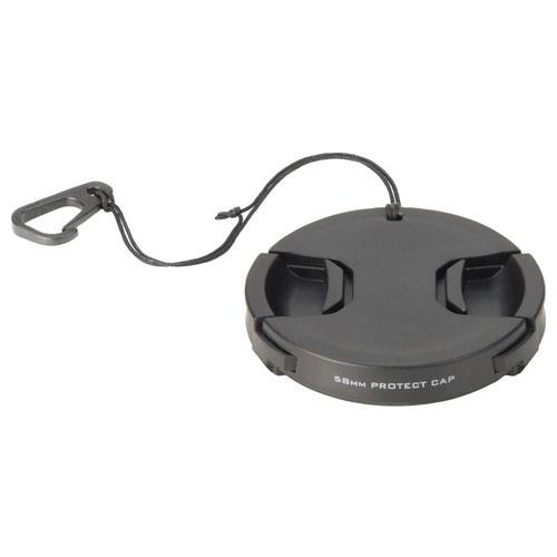 ハクバ(HAKUBA) KA-LCP58 ブラック レンズプロテクトキャップ 58mm