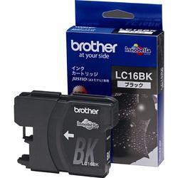 ブラザー(brother) LC16BK 純正 インクカートリッジ ブラック 大容量