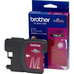 ブラザー(brother) LC16M 純正 インクカートリッジ マゼンタ 大容量