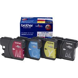 ブラザー(brother) LC16-4PK 純正 インクカートリッジ 4色パック 大容量