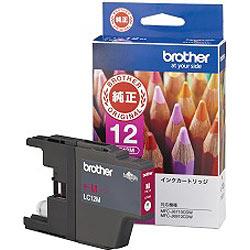 ブラザー(brother) LC12M 純正 インクカートリッジ マゼンタ