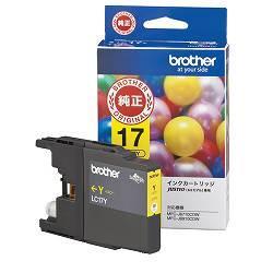 ブラザー(brother) LC17Y 純正 インクカートリッジ イエロー 大容量