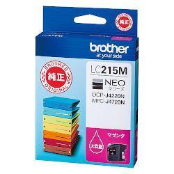 ブラザー(brother) LC215M 純正 インクカートリッジ マゼンタ 大容量