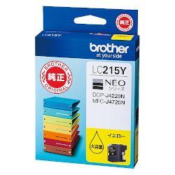 ブラザー(brother) LC215Y 純正 インクカートリッジ イエロー 大容量