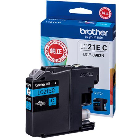 ブラザー(brother) LC21EC 純正 インクカートリッジ シアン