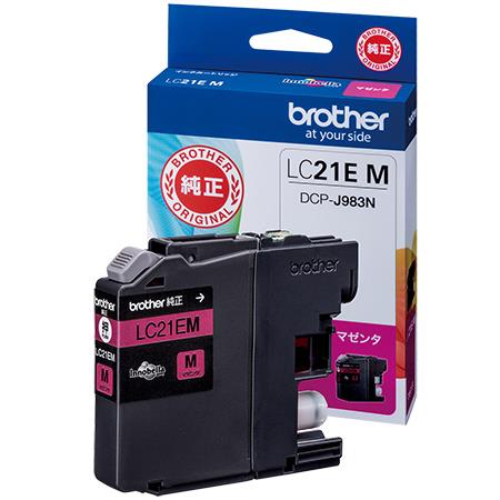 ブラザー(brother) LC21EM 純正 インクカートリッジ マゼンタ