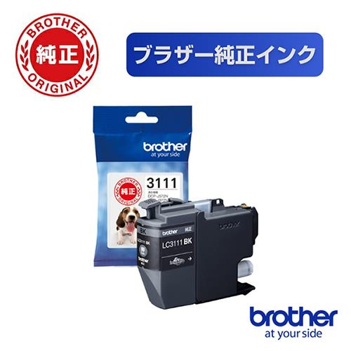 ブラザー(brother) LC3111BK 純正 インクカートリッジ ブラック